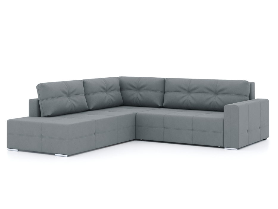 Диваны угловые в гостиную, Диван-кровать угловой Леос НПБ, велюр