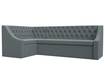 Диван кухонный угловой Мерлин левый угол, рогожка Амур