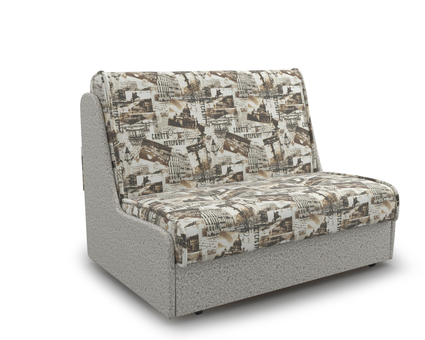 Диваны кровати со спальным местом, Диван прямой Аккордеон №2 140 см (Газета)