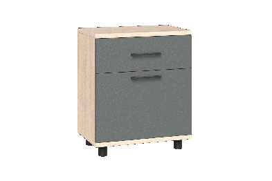 Модульная система Грейс Тумба ТБ-5025  Ясень Асахи