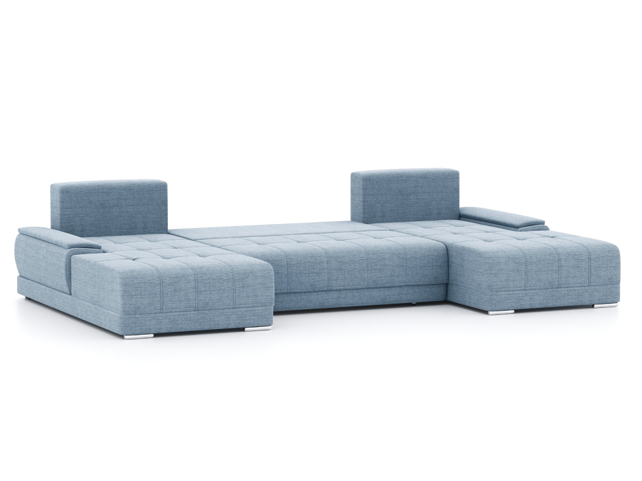 Диваны еврокнижки, Диван-кровать П-образный Нордвикс, рогожка Люкс