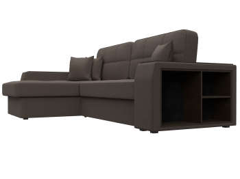 Диван угловой Брюссель левый угол, рогожка Амур