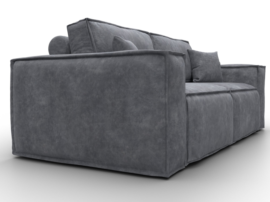 Диваны с ящиком для белья, Диван прямой Лига-081 НПБ, велюр BRUT