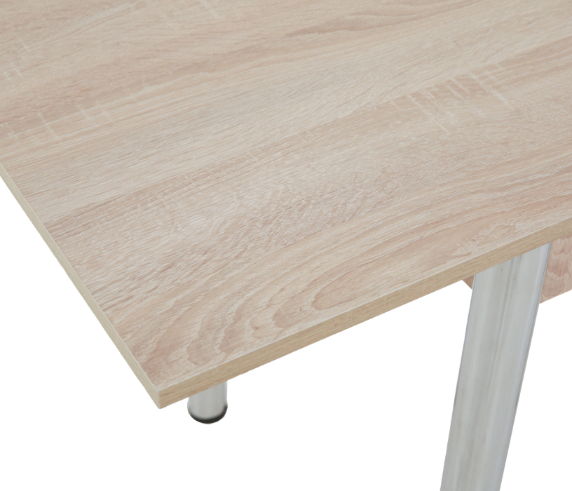 Обеденные столы, Стол обеденный раскладной 80 хром