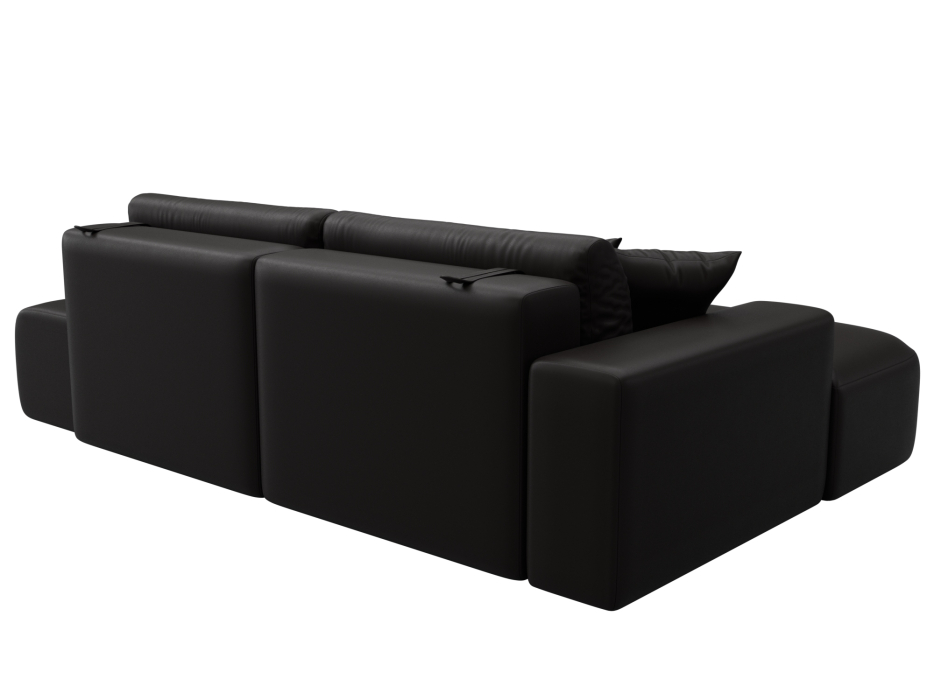 Диваны угловые в гостиную, Диван угловой Лига-036 НПБ Модерн левый угол, экокожа GRIFON