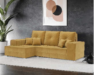 Диван угловой Монреаль Левый угол (Велюр)