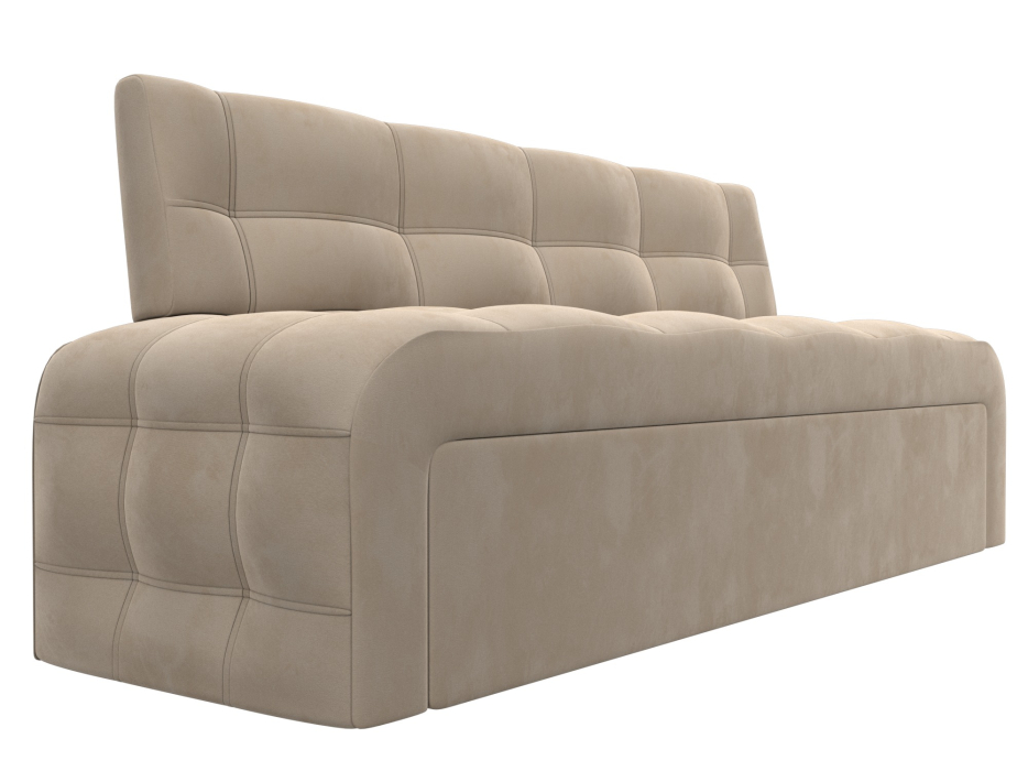 Диваны прямые кухонные, Диван кухонный прямой Люксор, велюр