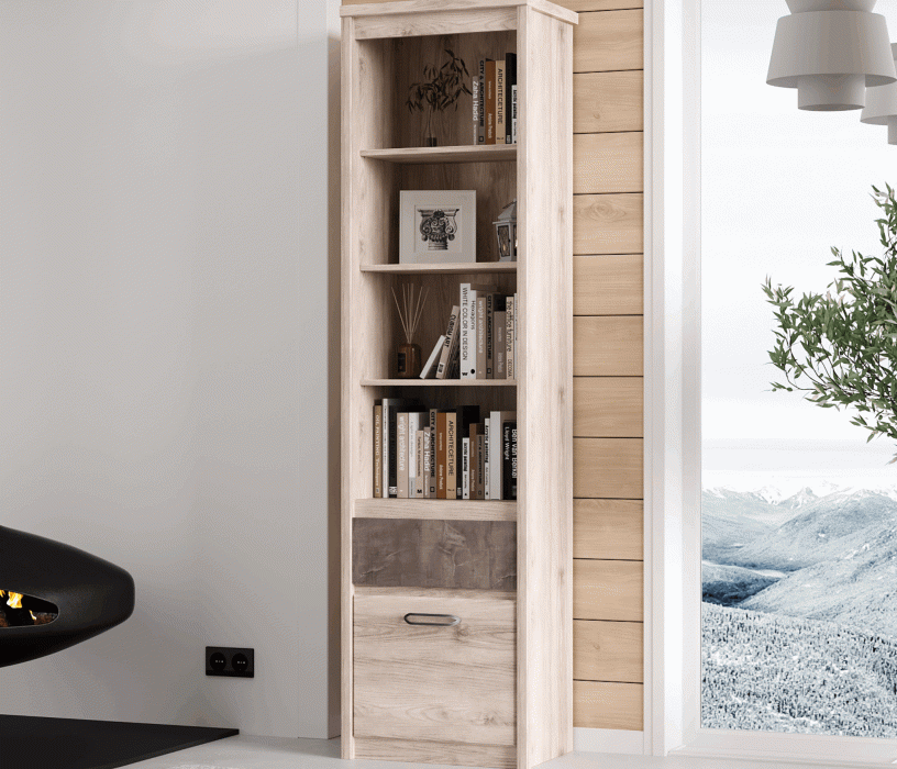 Стеллажи, Шкаф открытый 1D1S , JAZZ