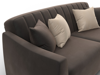 Диван-книжка Лига-095 НПБ , велюр SEVEN