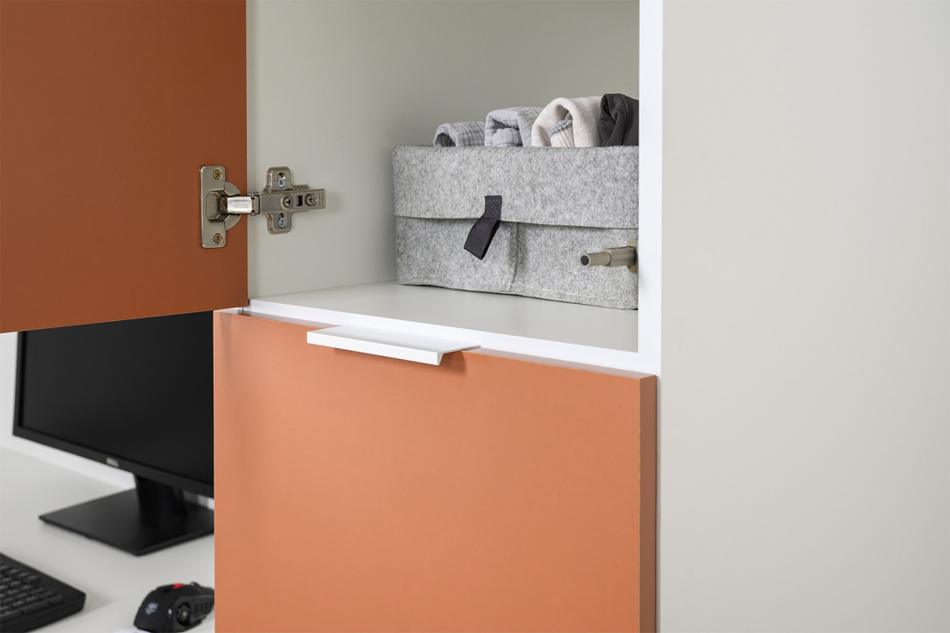 Шкафы одностворчатые, Шкаф-пенал Марвэл 16.316.02