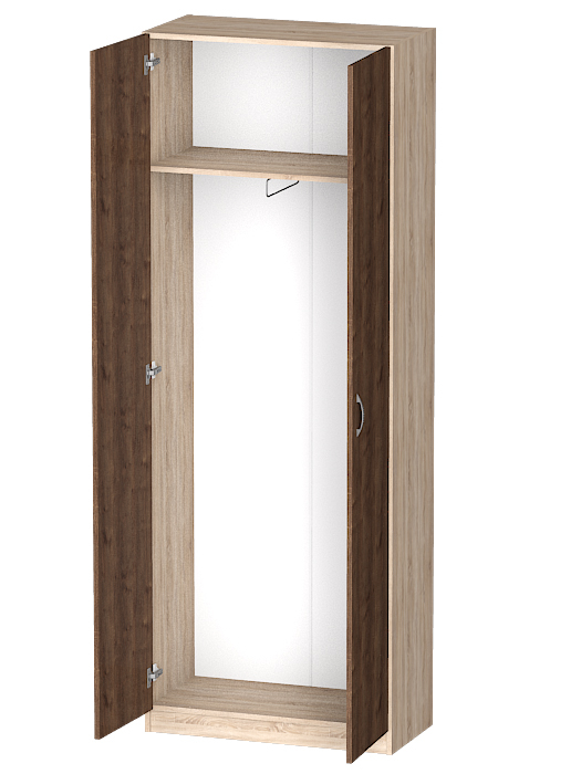 Для одежды, Распашной шкаф Лайф для одежды 80*40*215 Дуб сонома