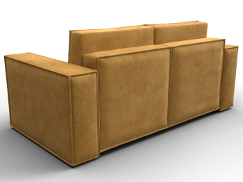 Диван прямой Куба мини, велюр BRUT