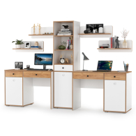 Офисная мебель, Столы для учёбы двоих детей Вуди