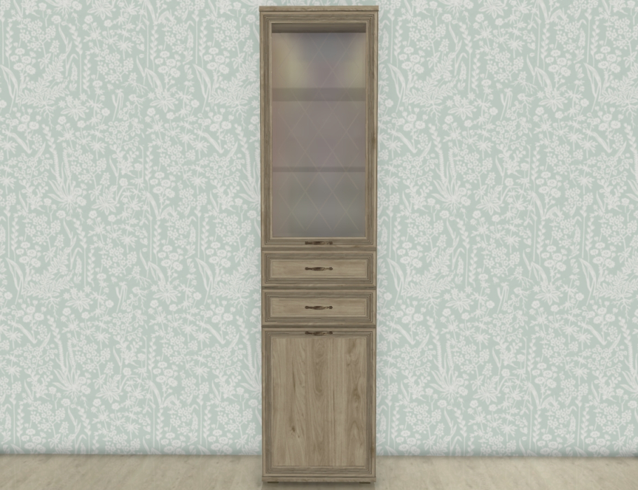 Шкафы одностворчатые, Модульная система Карина Шкаф ШК-1047