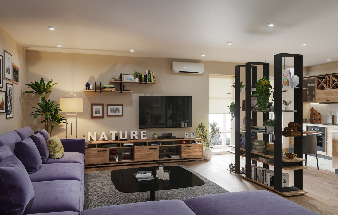 Стенки для гостиной, Гостиная Nature. Комплект 4