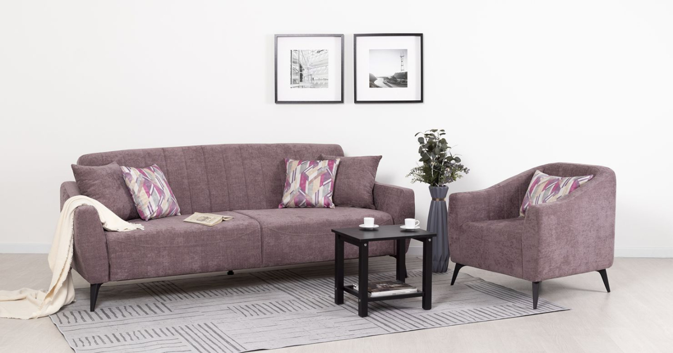 Диваны с ящиком для белья, Диван-кровать Наоми