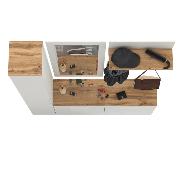 Прихожие, Мебель Октава  в узкую прихожую № 44