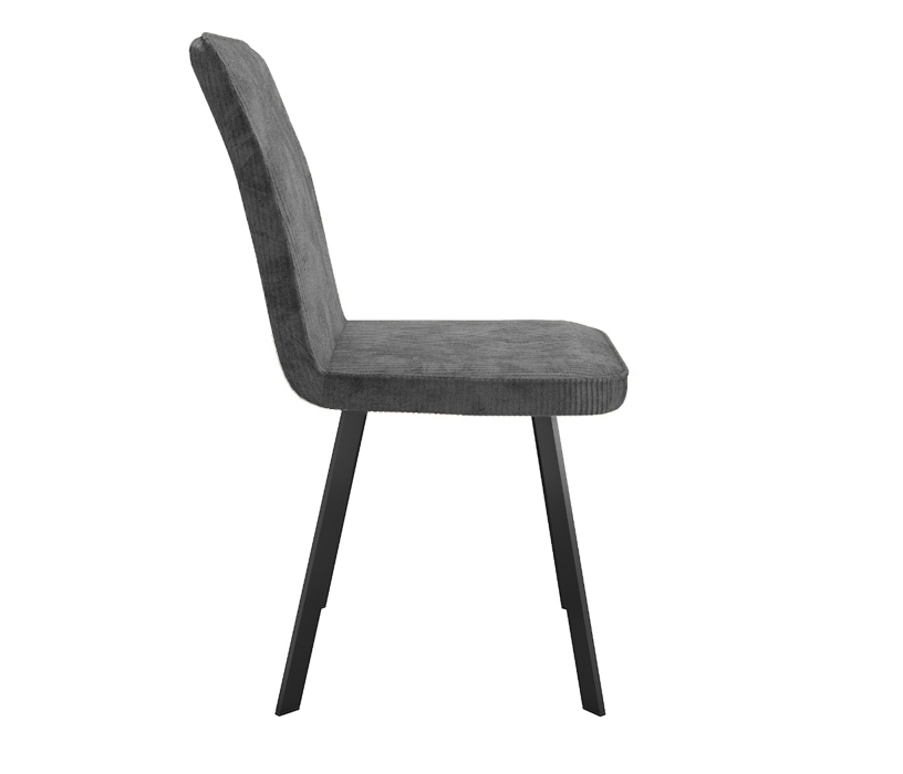 Стулья, Стул DikLine 208 микровелюр/опоры черные