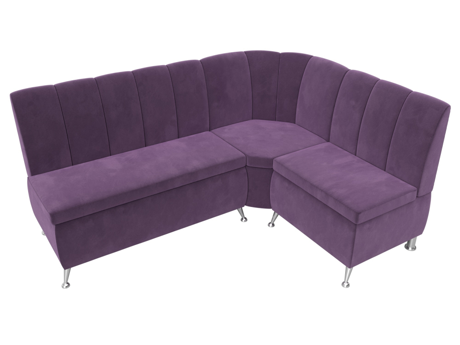 Диваны угловые кухонные, Диван кухонный угловой Кантри правый угол, микровельвет