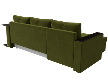 Угловой диван Атланта левый угол, микровельвет