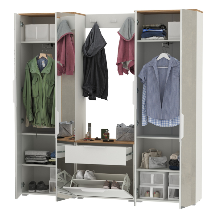 Прихожие, Мебель для маленькой прихожей Октава № 26