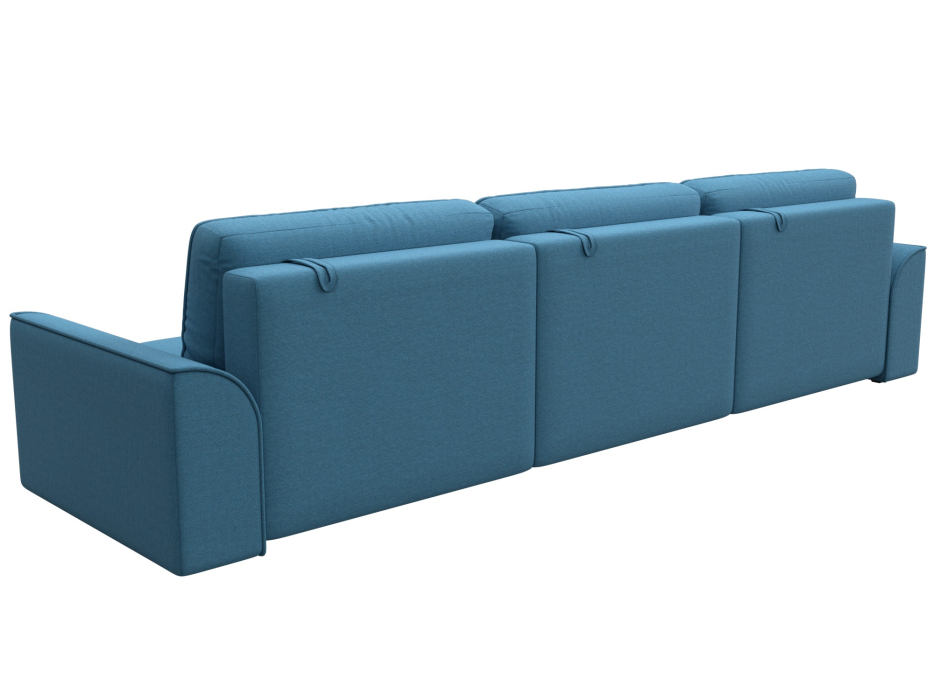 Диваны еврокнижки, Диван прямой Лига-048 НПБ Лонг, рогожка Амур