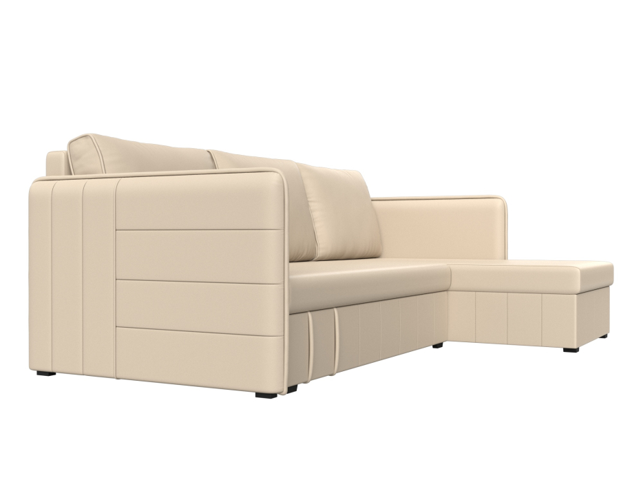 Диваны угловые в гостиную, Диван угловой Слим универсальный угол, экокожа