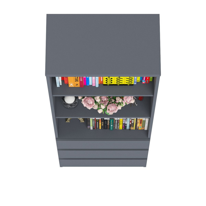 Открытые, Стеллаж с ящиками Мори МСТ600.3