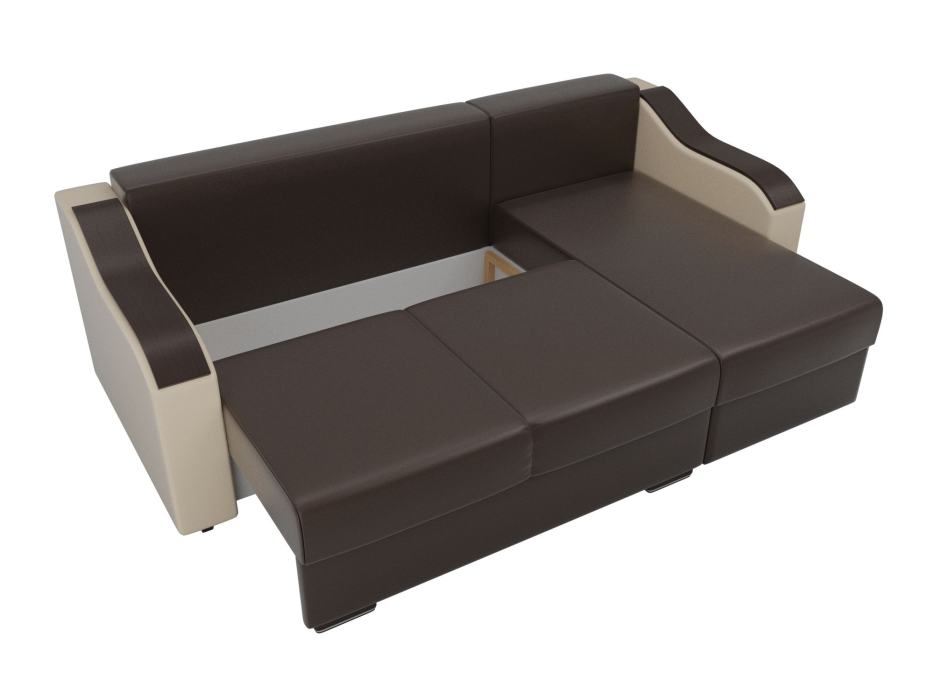 Диваны угловые в гостиную, Диван угловой Монако,эко- кожа,правый угол