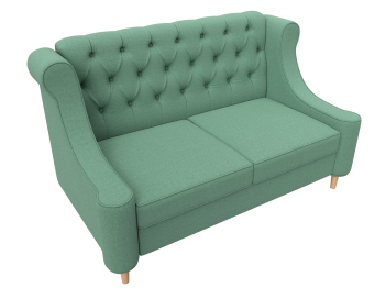 Диван кухонный прямой Бронкс, рогожка Амур