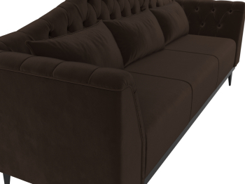 Прямой диван Флорида, Микровельвет