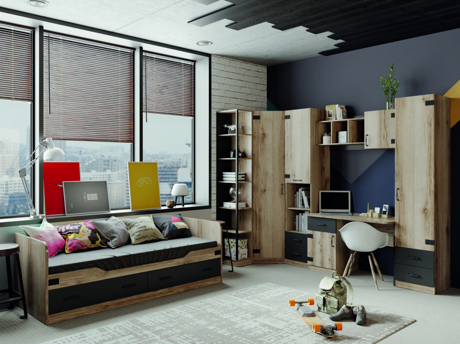 Кровати двухъярусные, Окланд ТД-324.11.01 Кровать двухъярусная