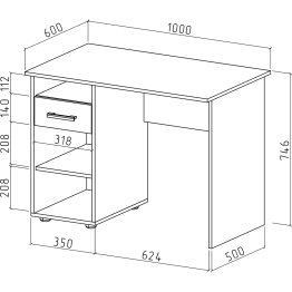 Письменный стол Остин-2