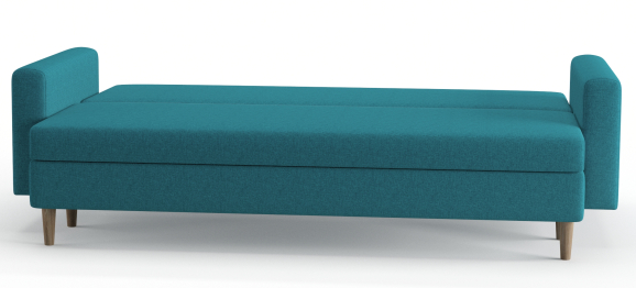 Диван-кровать Таврида, пружинный блок, рогожка