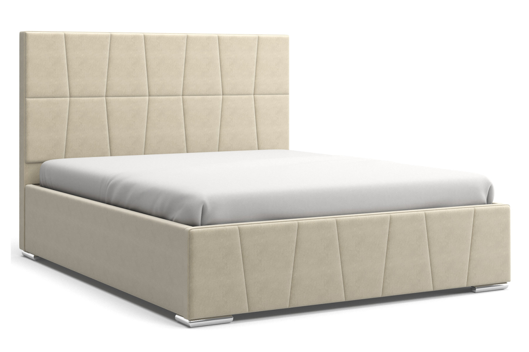 Мягкая кровать, Кровать Пассаж 1,4, велюр