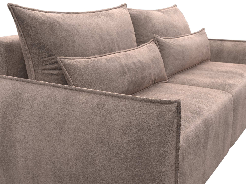 Диваны еврокнижки, Диван прямой Лига-051 НПБ, велюр TOWER