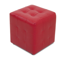 Банкетка в прихожую, Пуф Квадро, иск. кожа