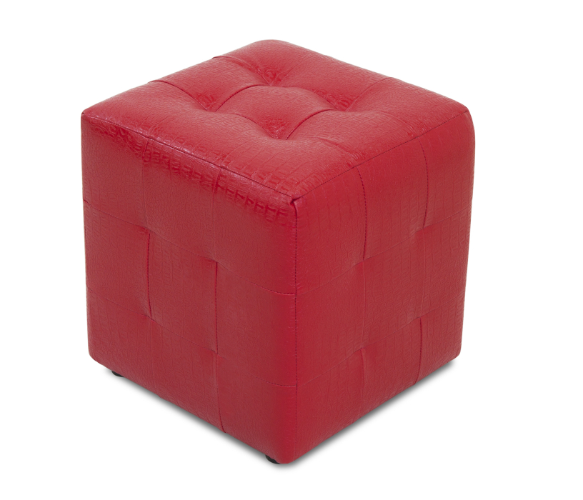 Банкетка в прихожую, Пуф Квадро, иск. кожа