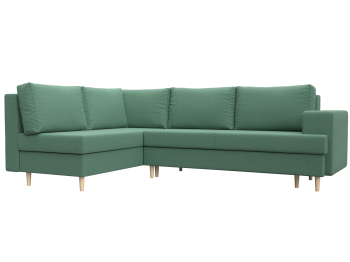 Диван угловой Сильвана левый угол, рогожка Амур