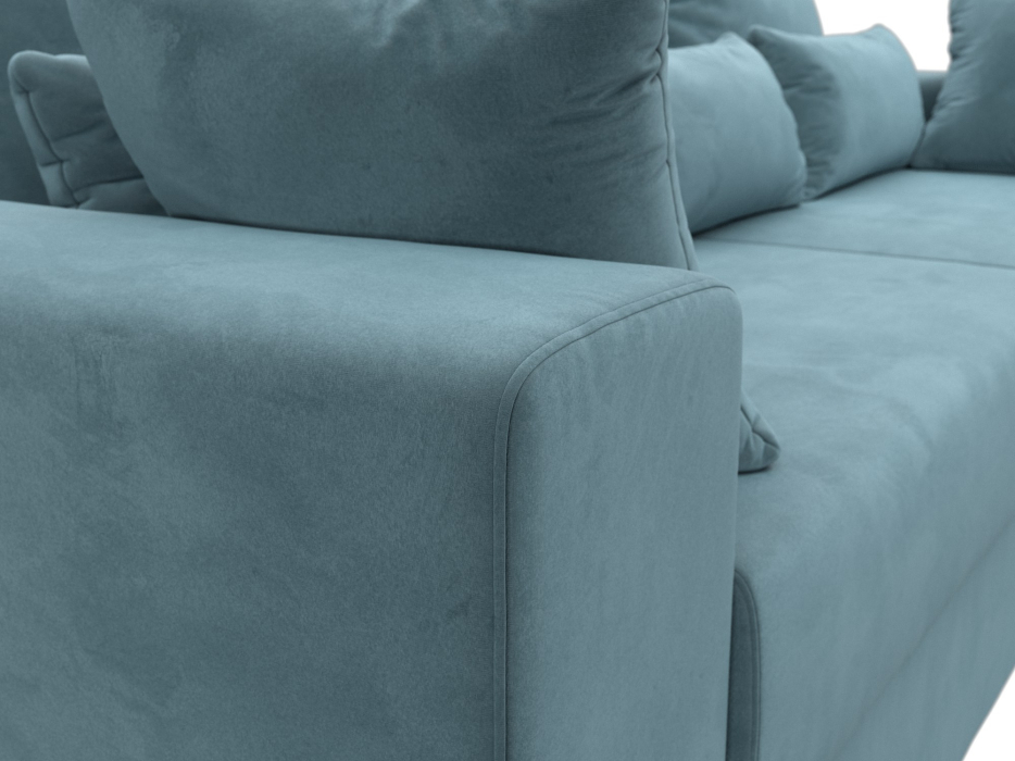 Диваны выкатные, Диван прямой Майами, велюр