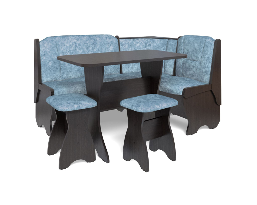 Кухонные уголки, Орхидея Кухонный уголок №4 Велюр