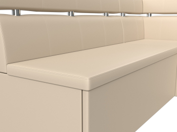 Кухонный угловой диван Классик правый угол, экокожа