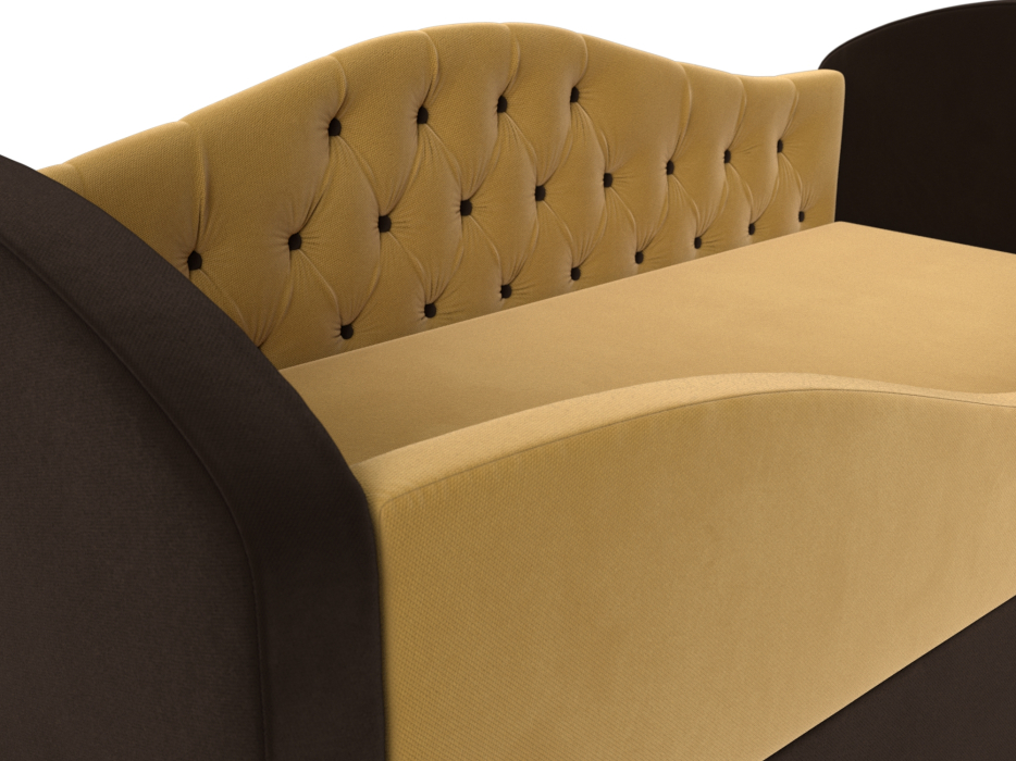 Кровати одноярусные, Детская кровать Сказка Люкс, микровельвет