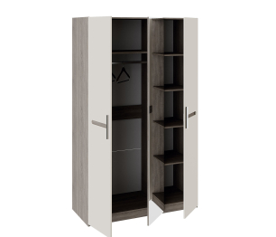 Фьюжн  Шкаф комбинированный (с 3 дверями) бежевый/дуб сонома трюфель