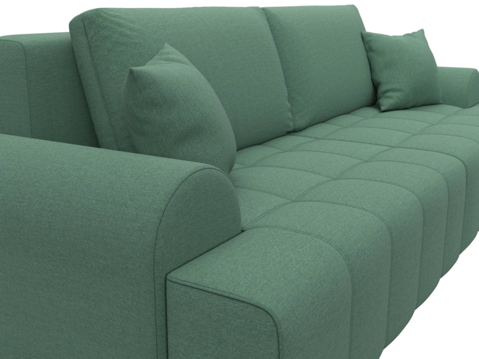 Диваны еврокнижки, Диван прямой Лига-080, рогожка Амур