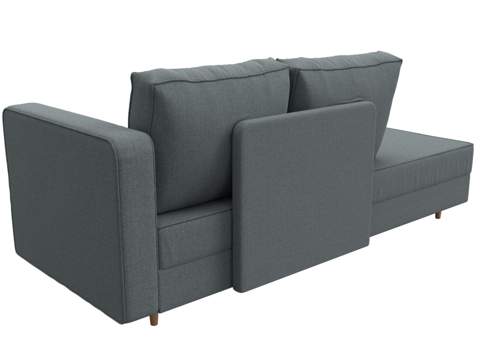 Кушетка диван, Кушетка Прайм правая, рогожка Амур