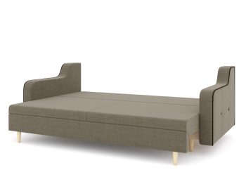 Диван-кровать еврокнижка-пантограф Оникс, рогожка Люкс