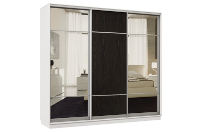 Шкаф-купе Премьер Лайт 57 (11;08;11) трехдверный