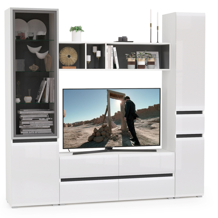 Стенки для гостиной, Стенка для гостиной Сидней Комплектация № 23