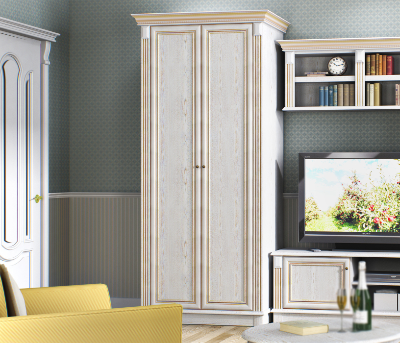 Гостиная, Шкаф двухдверный Версаль СБ-2045
